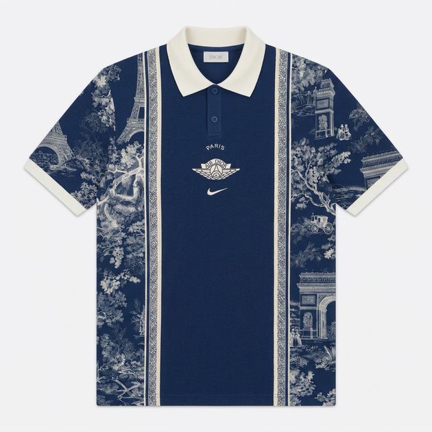 Чоловіче Поло Air Dior x Nike Polo Limited Edition 2026 XL - Фото 1 Чоловіче Поло Air Dior x Nike Polo Limited Edition 2026 XL - зображення 1