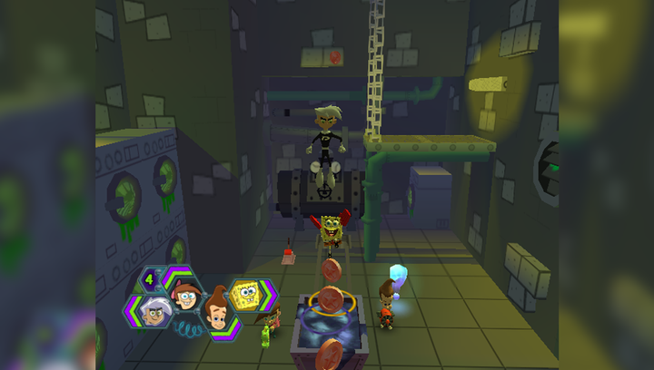 Игра Sony PlayStation 2 SpongeBob SquarePants and Friends: Unite! Europe Английская Версия Б/У - изображение 2