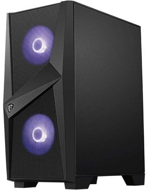Корпус для ПК MSI MAG Forge 100M / без БП / Черный (102137077) - Уценка - изображение 3