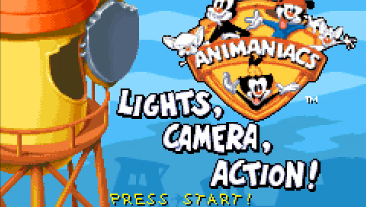 Игра Nintendo Game Boy Advance Animaniacs: Lights, Camera, Action! Английская Версия Б/У - изображение 2