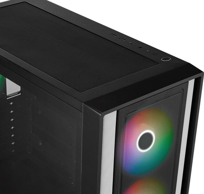 Корпус для ПК Cooler Master MasterBox 600 / без БП / ARGB / Черный (102126648) - Уценка - изображение 9