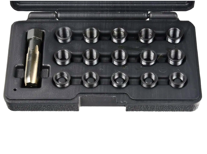 Ремкомплект різі свічок запалювання M14 x 1.25 16 шт Geko HE0625 - зображення 7