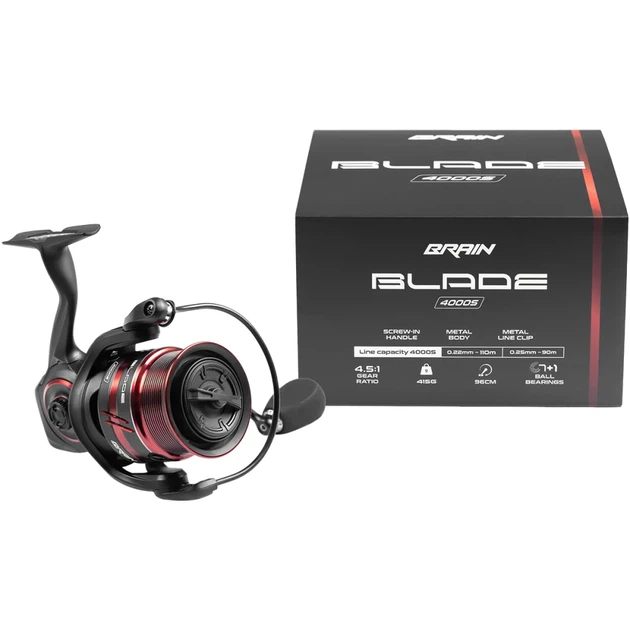 Катушка Brain Blade (new logo) 4000S 7+1BB 4.5:1 - Фото 1 Катушка Brain Blade (new logo) 4000S 7+1BB 4.5:1 - изображение 1