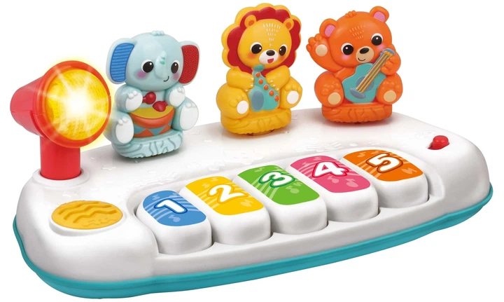 Muzyczna zabawka Winfun Jungle Pals Piano (240801) - Zdjęcie 2 Muzyczna zabawka Winfun Jungle Pals Piano (240801) - obraz 2