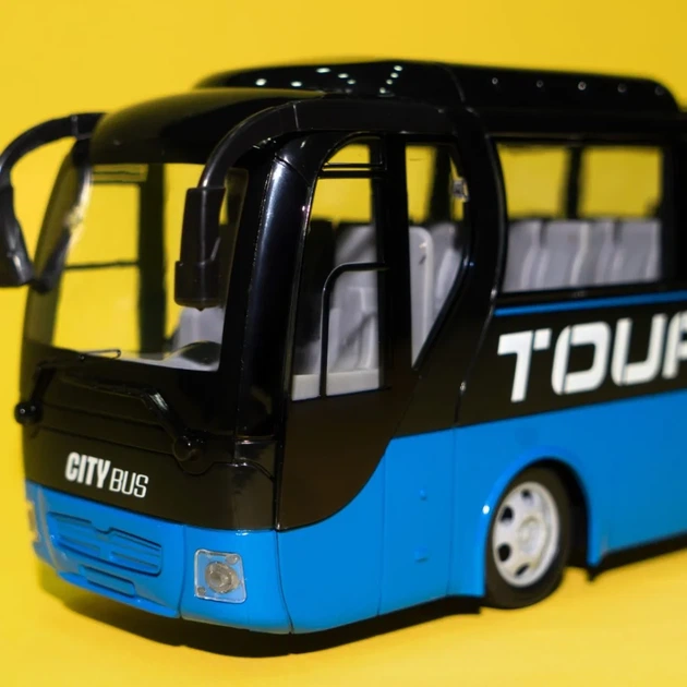 Машинка OTAMANKO Автобус на радіокеруванні TOUR BUS Синій - Фото 6 Машинка OTAMANKO Автобус на радіокеруванні TOUR BUS Синій - зображення 6