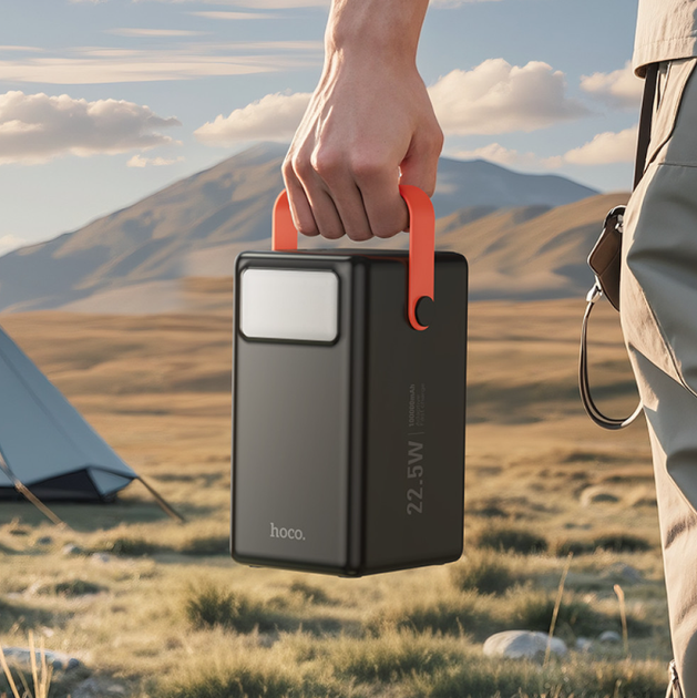 УМБ Power Bank Hoco J142 Surpass 100000mAh с фонарём, 22.5W + PD20W - изображение 9