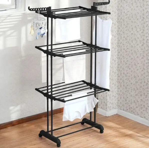 Сушилка для белья до 50 кг (172х73х64 см) Garment Rack / Складная напольная сушилка для вещей - изображение 8