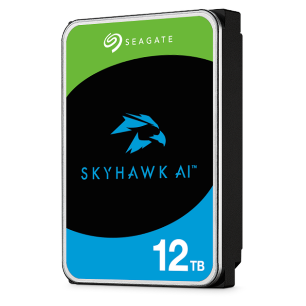Жесткий диск 3.5" Seagate SkyHawk AI 12TB SATA 512MB 7200 об/мин 6 ГБит/с Black (ST12000VE003) - изображение 3