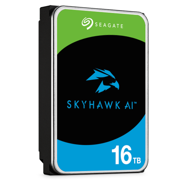 Жесткий диск 3.5" Seagate SkyHawk AI 16TB SATA 512MB 7200 об/мин 6 ГБит/с Black (ST16000VE004) - изображение 3