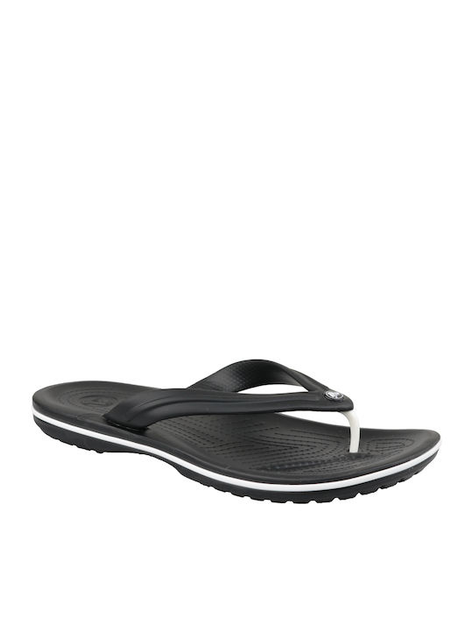 Чоловічі в'єтнамки Крокбенд Чорні Crocs Crocband Flip Flop Black (41-42, чорний) - изображение 2