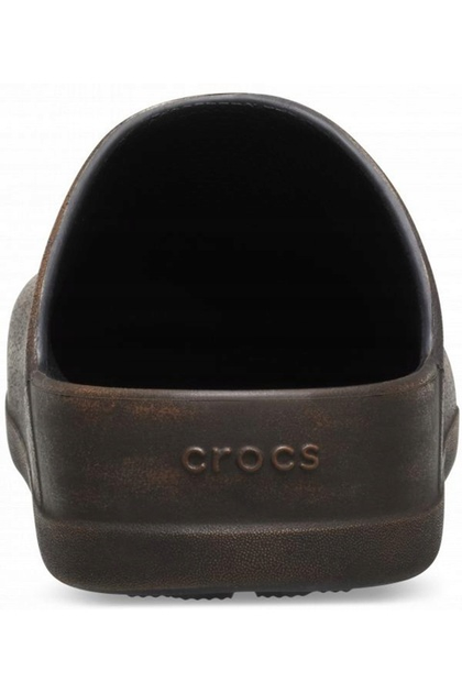 Чоловічі крокси слайди Crocs Dylan Clog Burnished (50/51, коричневий) - Фото 6 Чоловічі крокси слайди Crocs Dylan Clog Burnished (50/51, коричневий) - изображение 6