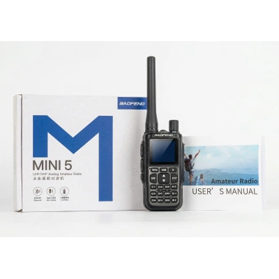Портативна рація Baofeng UV-5R_MINI_Grey_Single - Фото 7 Портативна рація Baofeng UV-5R_MINI_Grey_Single - зображення 7