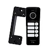 Виклична панель домофону з вбудованим зчитувачем карток SEVEN CP-7504/4 RFID black - Фото 7 Виклична панель домофону з вбудованим зчитувачем карток SEVEN CP-7504/4 RFID black - зображення 7