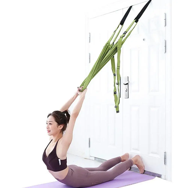 Гамак для йоги Air Yoga rope Зеленый - Фото 1 Гамак для йоги Air Yoga rope Зеленый - изображение 1