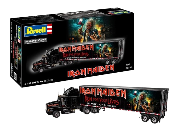 Модель автомобіля Revell Iron Maiden Tour Truck REV-07740 (4009803077406) - зображення 2