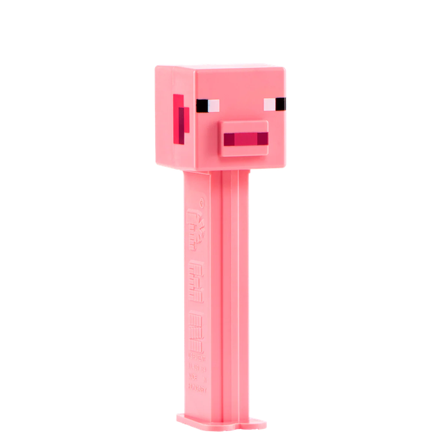 Конфеты PEZ Minecraft Dispenser Pig та фруктовими драже 25,5 г - Фото 2 Конфеты PEZ Minecraft Dispenser Pig та фруктовими драже 25,5 г - изображение 2