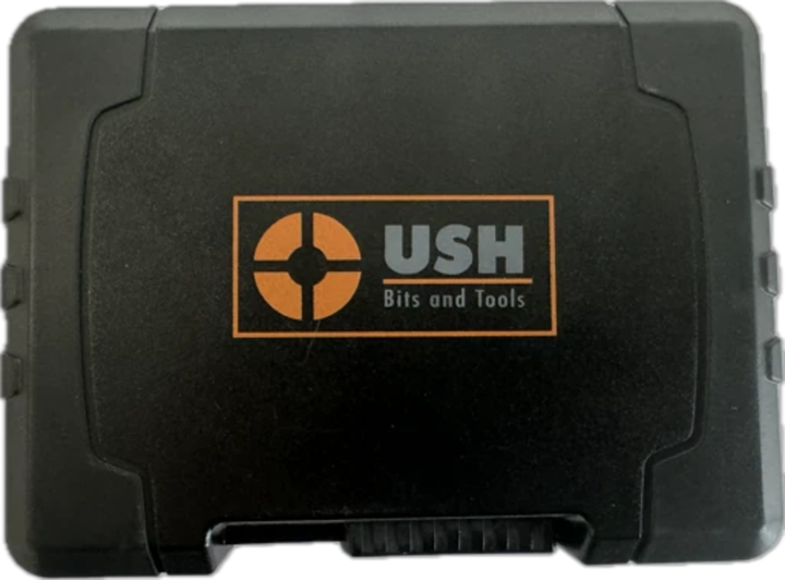 Набор бит USH Isotin 1/4" PH PZ TORX HEX SL с магнитным держателем 36 предметов U0004910 - зображення 2