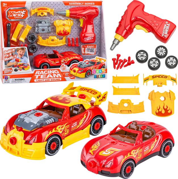 Набір для тюнінгу автомобіля Lean Toys Assembly series Modify Ride 30543 (5905991095286) - зображення 2