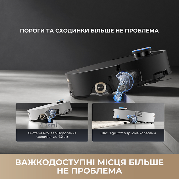 Робот-пилосос Dreame Aqua 10 Ultra Roller Complete White (7223213) - изображение 11