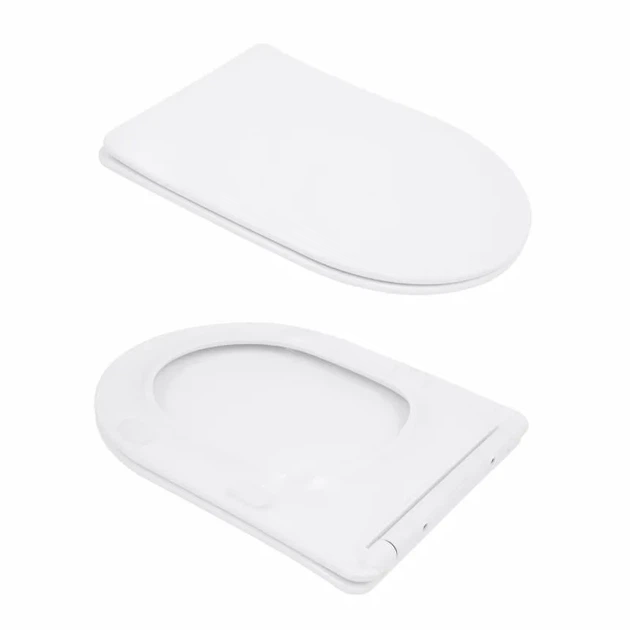Унитаз напольный Qtap Arvin Ultra Quiet безободковый керамика 630х350х795 мм белый - Фото 8 Унитаз напольный Qtap Arvin Ultra Quiet безободковый керамика 630х350х795 мм белый - изображение 8