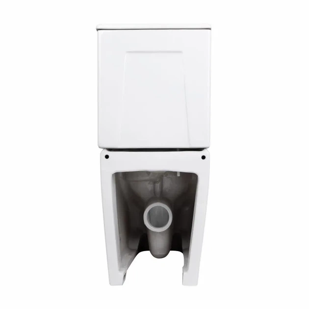 Унітаз підлоговий Qtap Stork Ultra Quiet безобідковий кераміка 630х350х805 мм Білий - зображення 7