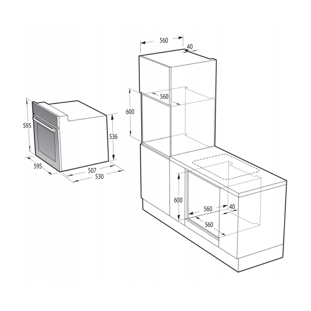 Духова шафа GORENJE BO6635E01BG - Фото 10 Духова шафа GORENJE BO6635E01BG - зображення 10