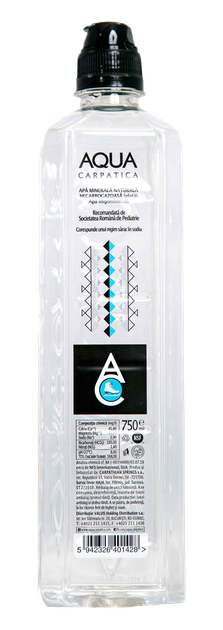 Мінеральна вода Аква Карпатіка Спорт 750 мл ПЕТ / Aqua Carpatica, Sport, 750 ml - Фото 2 Мінеральна вода Аква Карпатіка Спорт 750 мл ПЕТ / Aqua Carpatica, Sport, 750 ml - изображение 2
