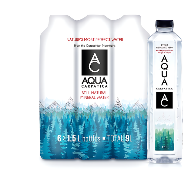 Мінеральна вода Аква Карпатіка 1500 мл ПЕТ / Aqua Carpatica, 1500 ml - Фото 1 Мінеральна вода Аква Карпатіка 1500 мл ПЕТ / Aqua Carpatica, 1500 ml - изображение 1