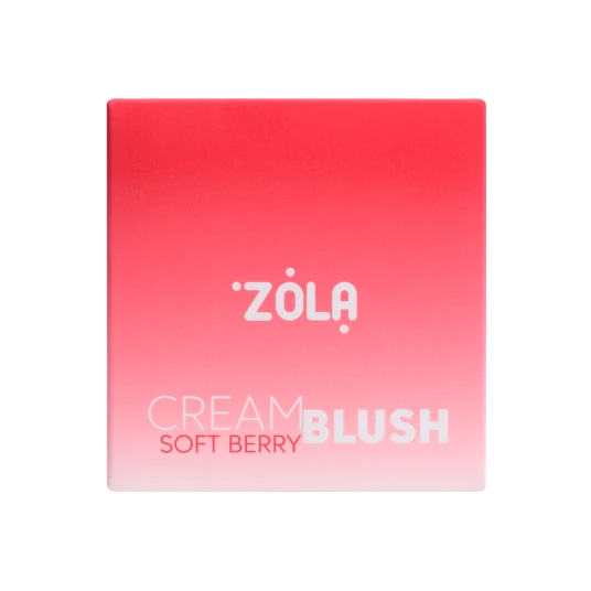 Кремовые румяные ZOLA Cream Blush Soft Berry - Фото 3 Кремовые румяные ZOLA Cream Blush Soft Berry - изображение 3