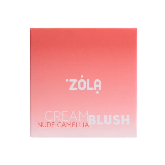 Кремовые румяные ZOLA Cream Blush Nude Camellia - Фото 3 Кремовые румяные ZOLA Cream Blush Nude Camellia - изображение 3