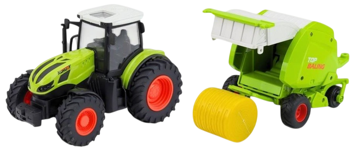 Трактор LEAN Toys Радіокерований із тюкопресом на пульті (PAW*01715) (5905991081586) - Фото 2 Трактор LEAN Toys Радіокерований із тюкопресом на пульті (PAW*01715) (5905991081586) - зображення 2