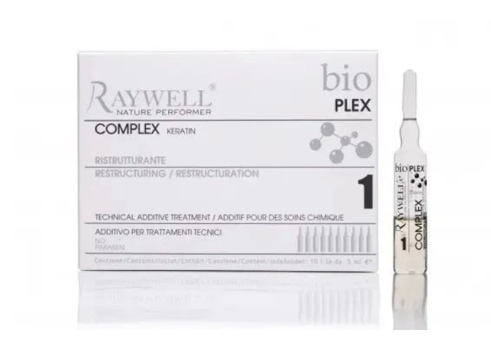 Ампули для відновлення волосся з кератином Raywell BIO PLEX Restructuration Technical Additive Treatment, 1 шт - Фото 1 Ампули для відновлення волосся з кератином Raywell BIO PLEX Restructuration Technical Additive Treatment, 1 шт - изображение 1