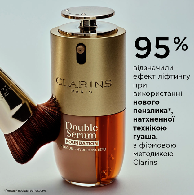 Основа-флюид для лица для ровного тона и сияния кожи Clarins (Кларинс) Double Serum 30 мл - L2C - изображение 7