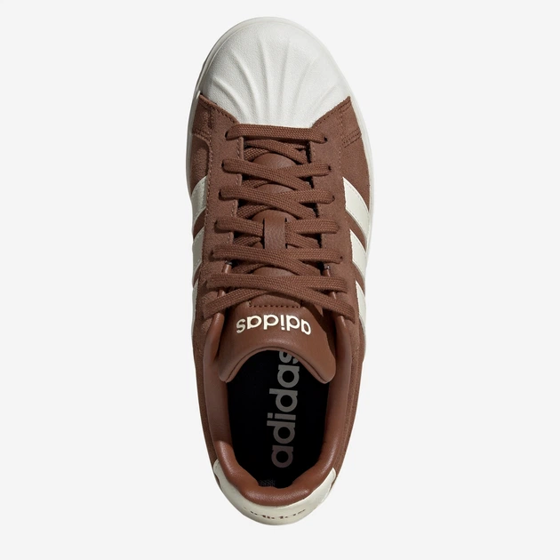 Женские кеды замшевые низкие Adidas Streettalk KJ4820 39.5 (6UK) 24.5 см Preloved Brown (4069987197772) - изображение 6