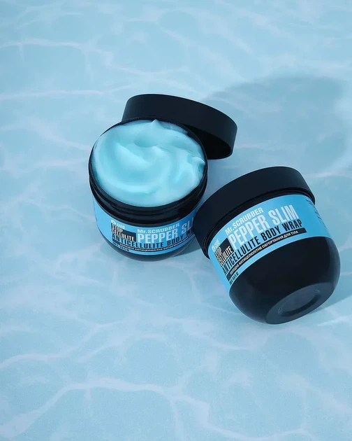 Холодне антицелюлітне обгортання для тіла Stop Cellulite Pepper Slim Mr.SCRUBBER, 250 г - зображення 2