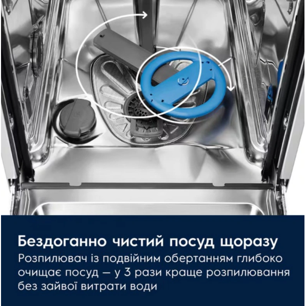 Посудомийна машина вбудована ELECTROLUX EES47320L - изображение 4