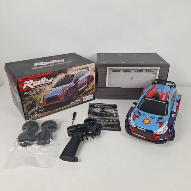 Радиоуправляемая раллийная машина JJRC Rally Ford RC Car 2.4GHz с двумя комплектами колес (дрифт + резиновые) - изображение 2
