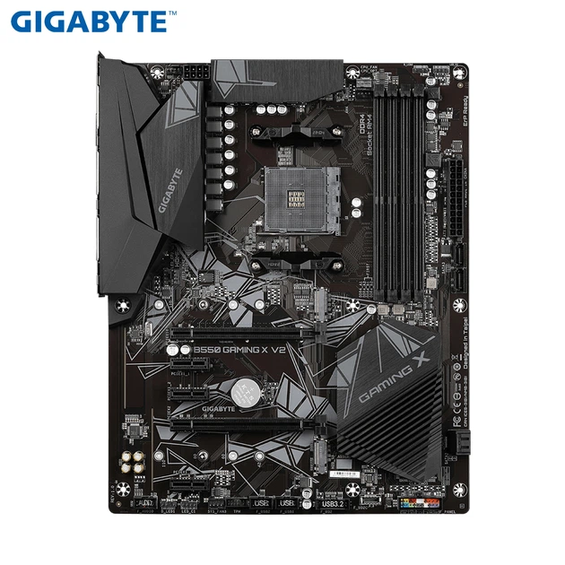 Материнська плата GIGABYTE B550 GAMING X V2 (sAM4, AMD B550, DDR4, ATX) - зображення 3