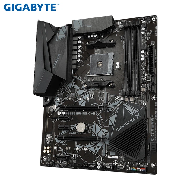 Материнська плата GIGABYTE B550 GAMING X V2 (sAM4, AMD B550, DDR4, ATX) - зображення 4
