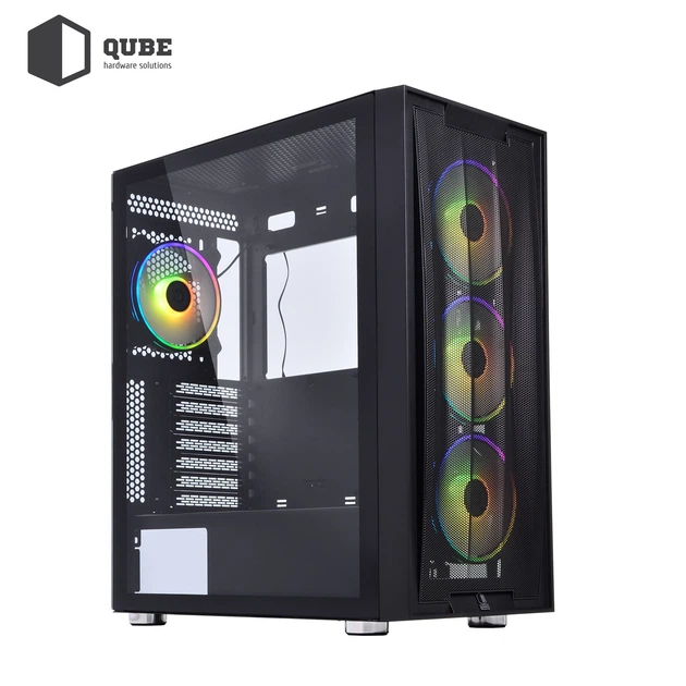 Корпус QUBE GALAXY RGB Black (GALAXY_FCNU3) - изображение 7