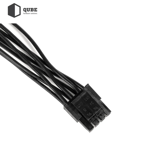 Блок живлення QUBE 750W 80+ Bronze Semi-Modular QBC-CSB-750W-80Bulk - зображення 7