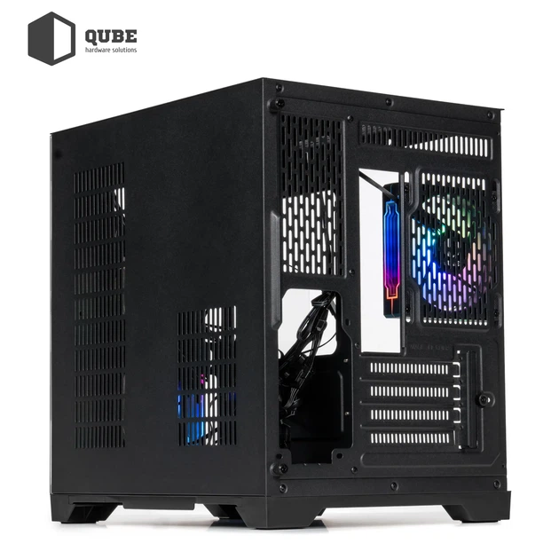 Корпус QUBE CRYSTAL ARGB Black (CRYSTAL_GBNU3) - зображення 11