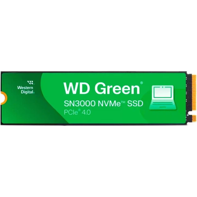 SSD диск WD Green SN3000 1 TB (WDS100T4G0E) - Фото 1 SSD диск WD Green SN3000 1 TB (WDS100T4G0E) - изображение 1