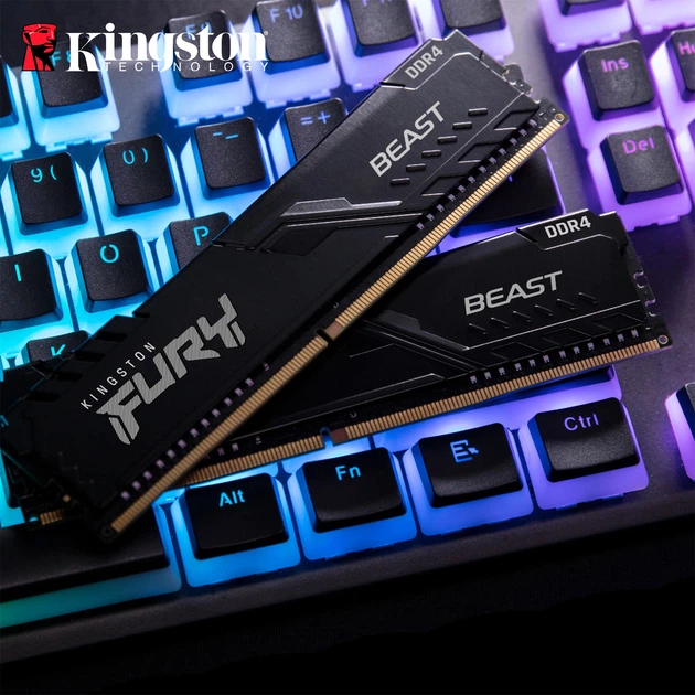 Модуль памяти Kingston Fury Beast KF432C16BB/8 8GB - изображение 6