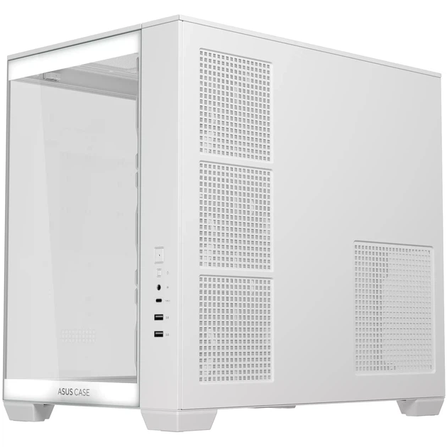 Корпус ASUS A32 PLUS TG ARGB White (90DC00S3-B19000) - Фото 6 Корпус ASUS A32 PLUS TG ARGB White (90DC00S3-B19000) - изображение 6