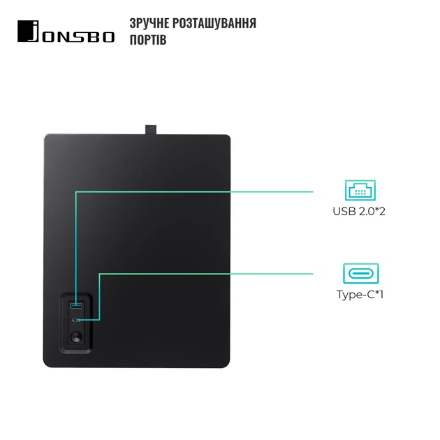 Корпус JONSBO VR3 Black - зображення 3