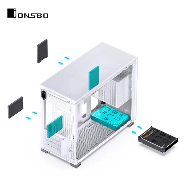 Корпус JONSBO D31 MESH White - изображение 10