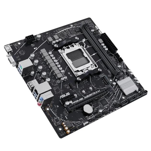 Материнская плата ASUS PRIME A620M-K (sAM5, AMD A620, DDR5, mATX) - изображение 5