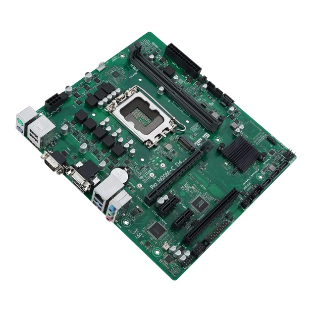 Материнська плата ASUS Pro H610M-C D4-CSM (s1700, Intel H610, DDR4, mATX) - зображення 5
