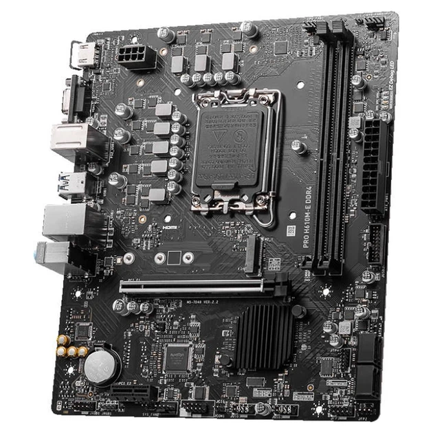 Материнська плата MSI PRO H610M-E DDR4 (s1700, Intel H610, DDR4, mATX) - зображення 2